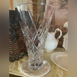 Vera Wang wedgewood crystal vase